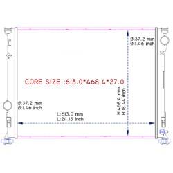 '10-'12 Ford Fusion, '07-'12 Lincoln MKZ Radiator For Models With 3.5l V6