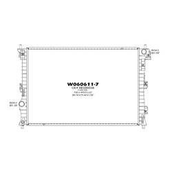 '12-'19 Ford Explorer, '16-'19 Ford Police Interceptor Utility Radiator