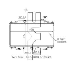 '14-'18 Mazda 3, '14-'18 Mazda 3 Sport Radiator