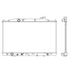'15-'17 Honda Odyssey Radiator
