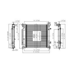 '16-'22 Acura ILX Radiator