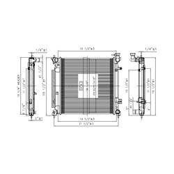'15-'19 Hyundai Sonata Radiator