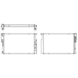 '13-'15 BMW 335i, '14-'16 BMW 335i GT xDrive, '13-'15 BMW 335i xDrive, '14-'16 BMW 435i, '14-'16 BMW 435i xDrive, '13-'15 BMW ActiveHybrid 3 Radiator