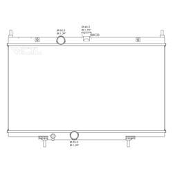 '07-'12 Nissan Sentra Radiator